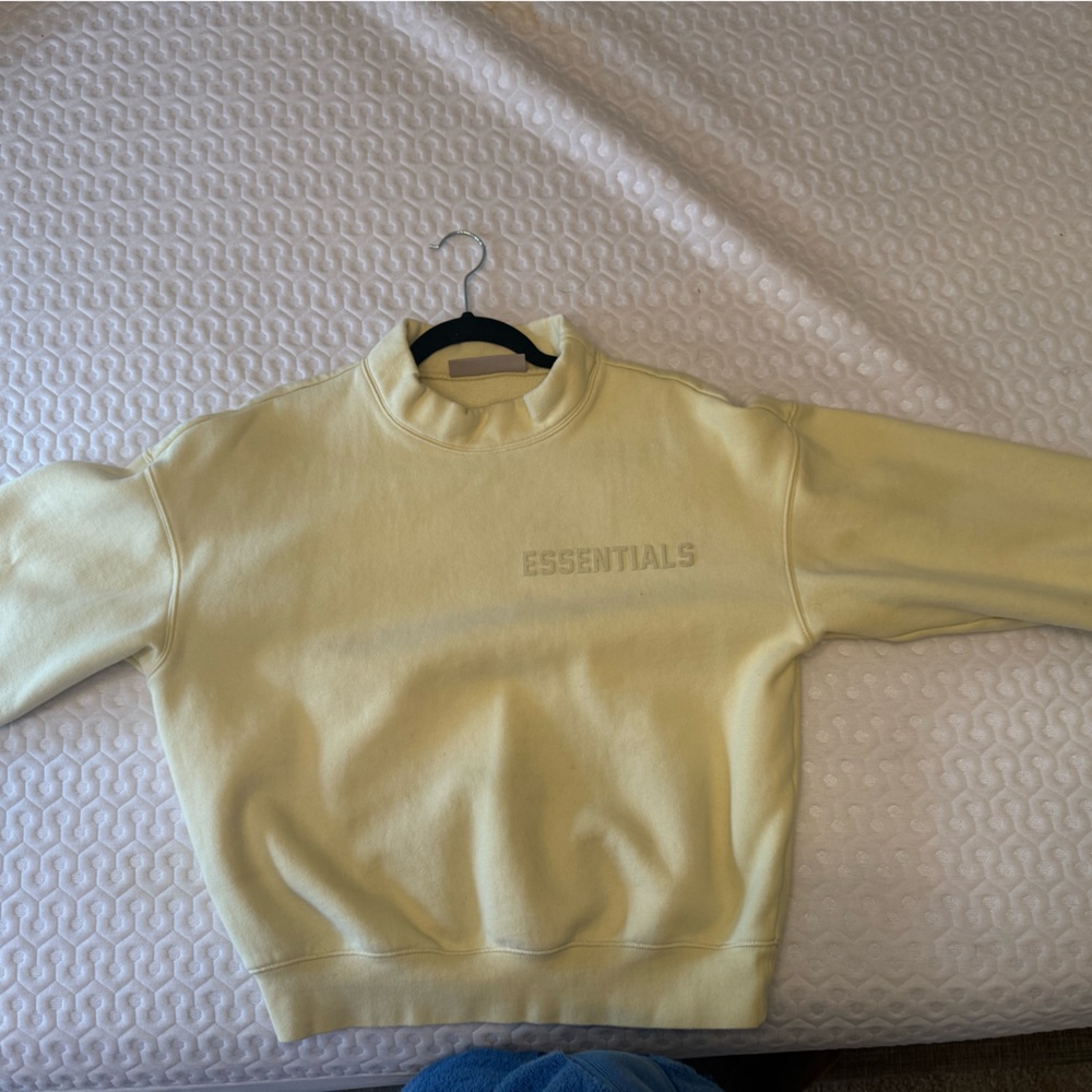 Essentials Yellow Sweatshirt